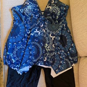 NEVER WORN Shorts Tankini